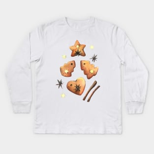 Christmas cookies Kids Long Sleeve T-Shirt